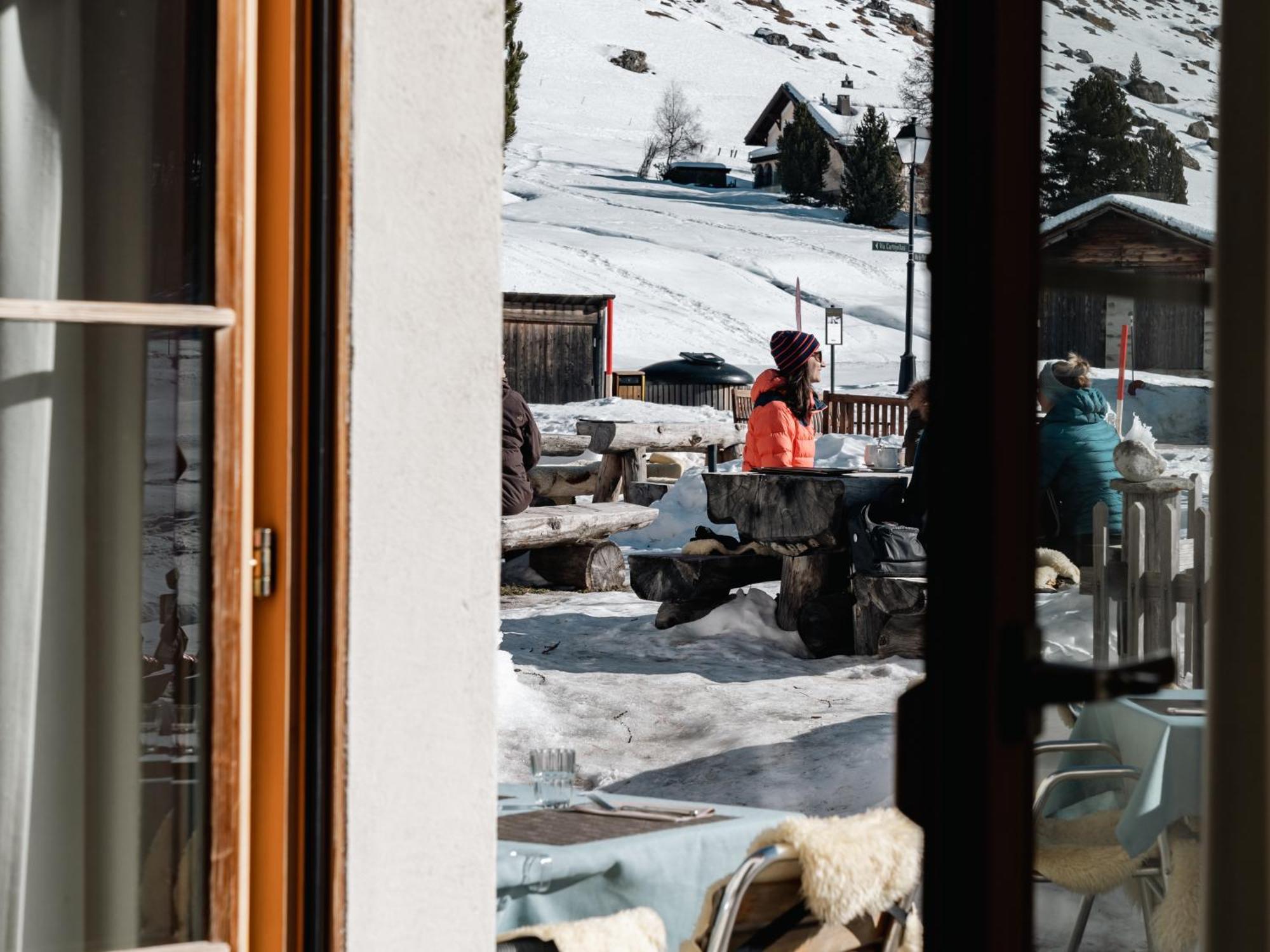 Hotel Chesa Pool Sils Maria Eksteriør billede