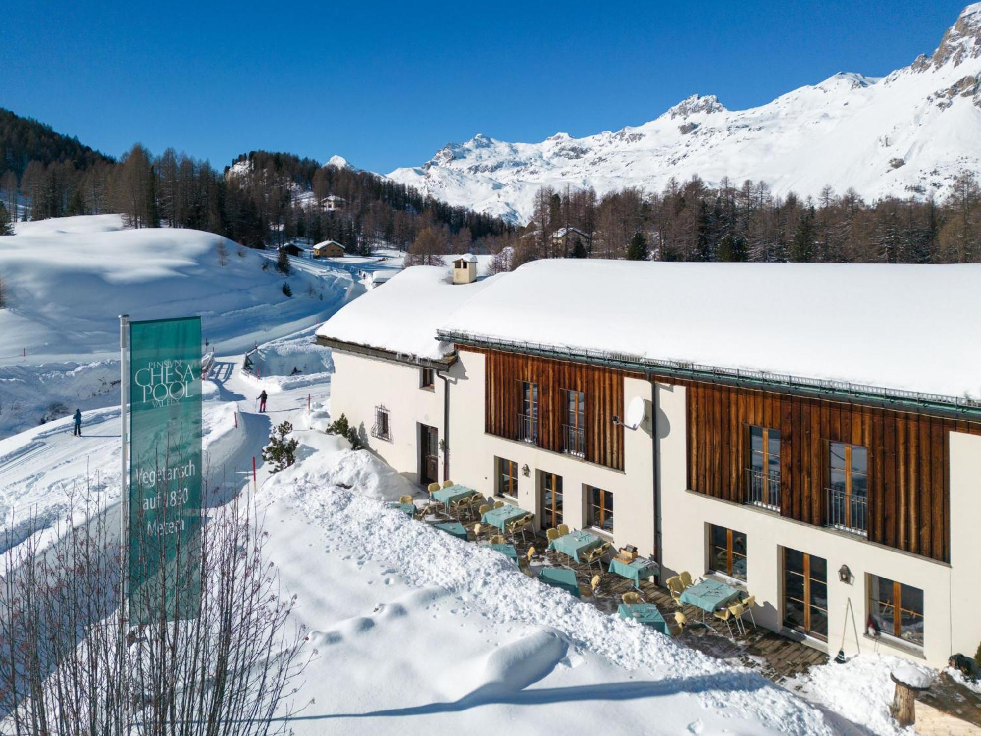 Hotel Chesa Pool Sils Maria Eksteriør billede