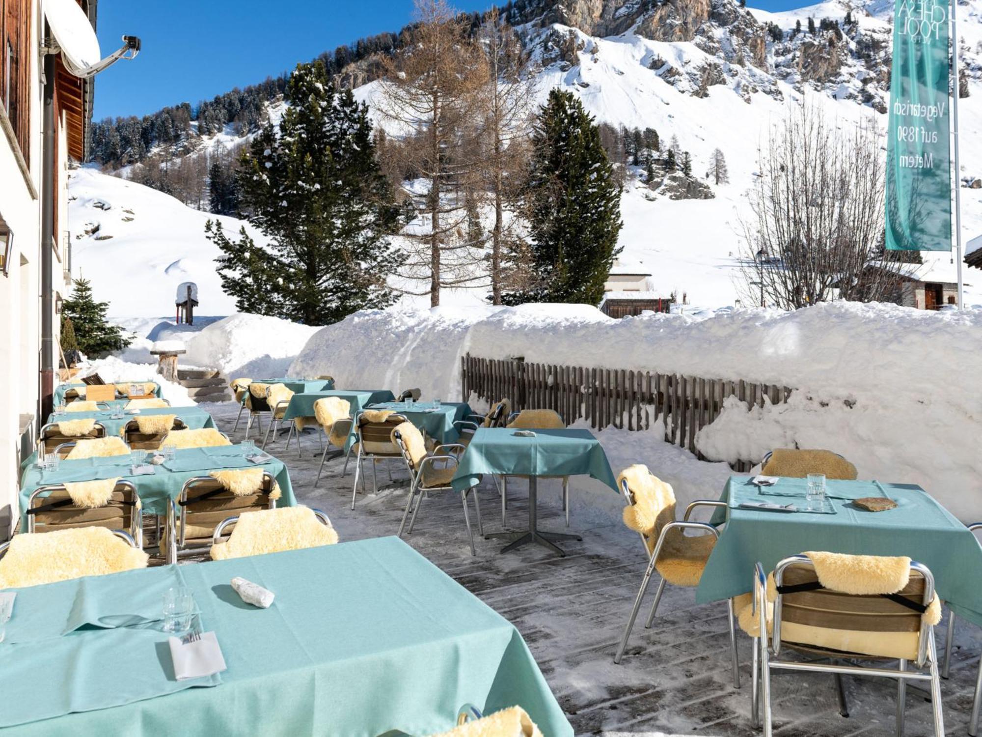 Hotel Chesa Pool Sils Maria Eksteriør billede