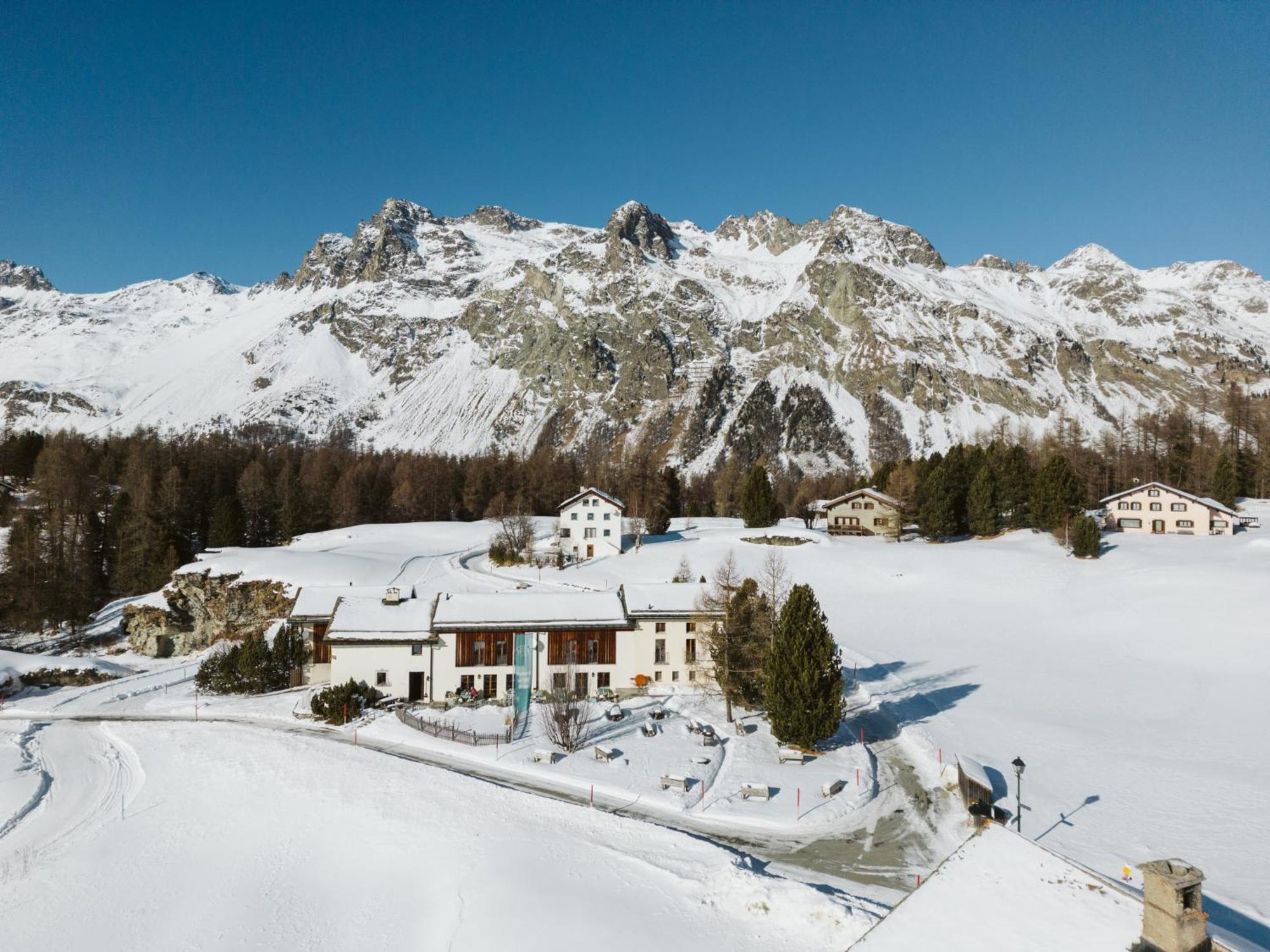 Hotel Chesa Pool Sils Maria Eksteriør billede